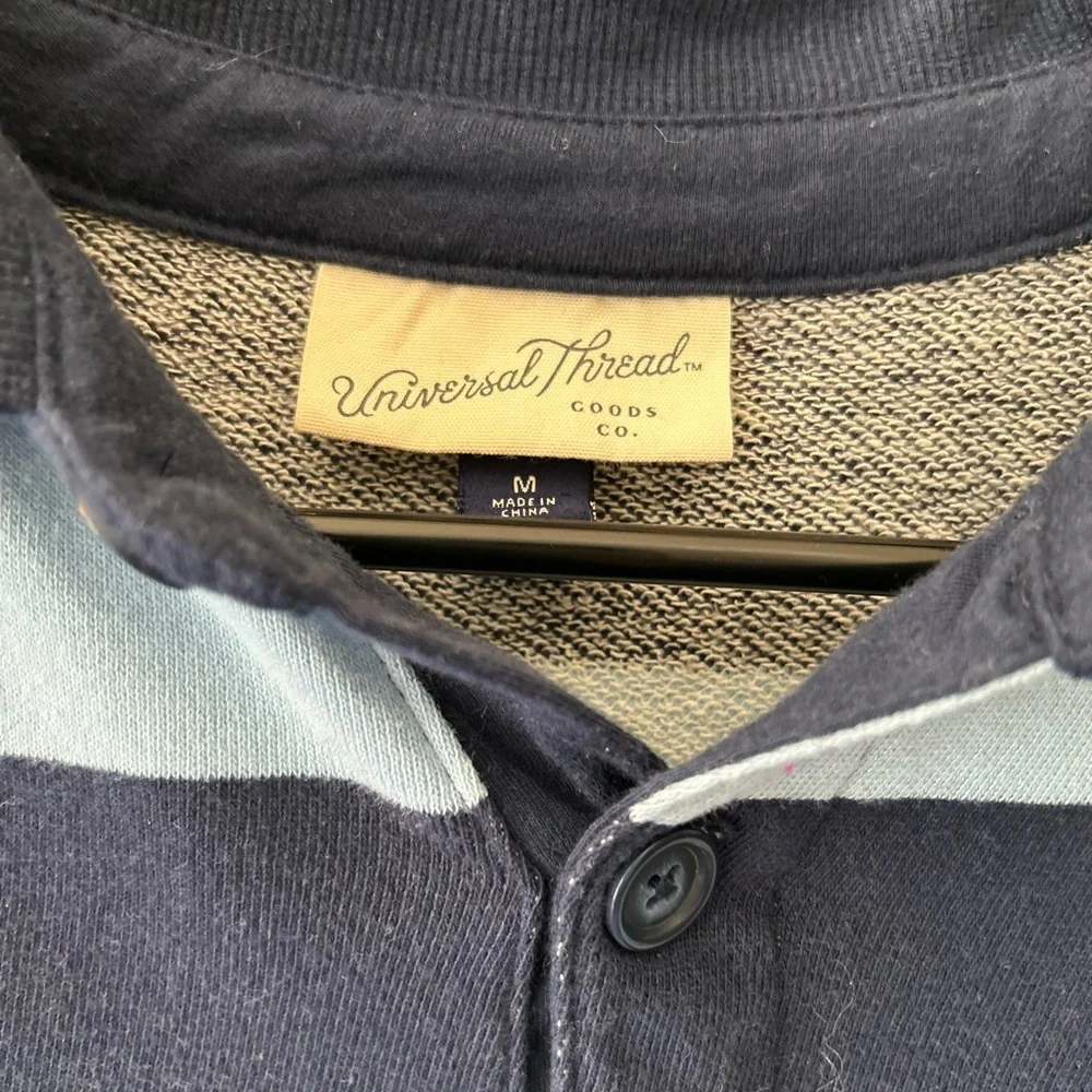 Last Chance Sale! Low Prices 💥 Universal Thread Blue Polo Jersey - Picture 4 of 5